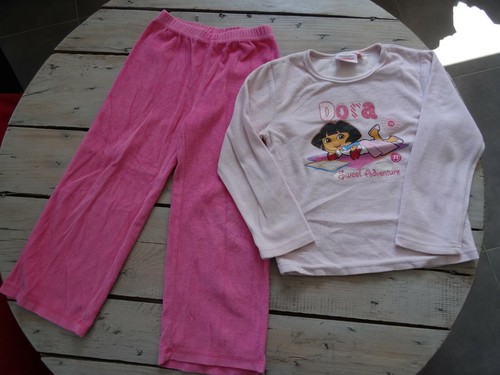 Pyjama pièces velours 2 - pyjama,