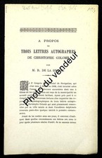 Explorations: Brosse, 1913