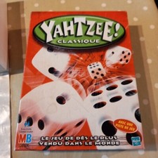 Yahtzee classique complet Hasbro 8 + Ans 2 Joueur .