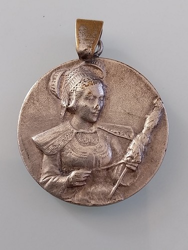 Medaille argent ancienne - medaille,