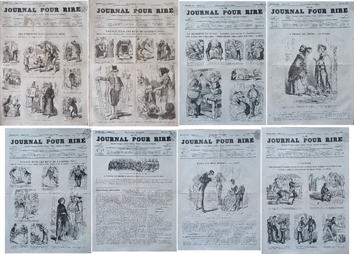 Lot journal pour rire année - journal,