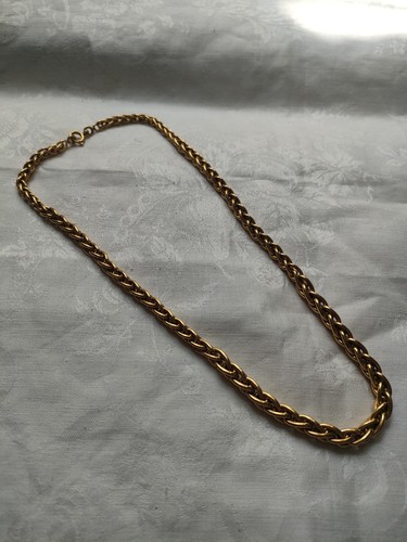 Bijou collier ras du - :,