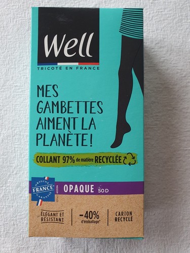 Collant opaque bleu nuit 50d - collant,
