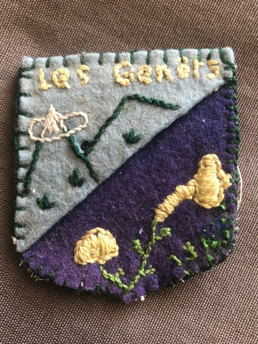 Ski ancien insigne - ancien,