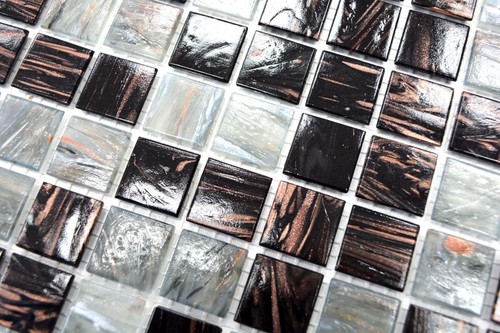 Mosaïque carreau verre