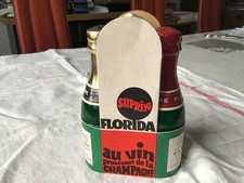 SET COMPLET MOUTARDIER FLORIDA EPERNAY BOUTEILLE CHAMPAGNE EN VERRE POT MOUTARDE