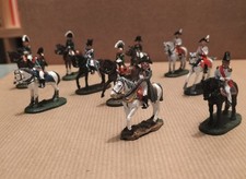 lot de  10 Officiers lors  de la bataille d'Austerlitz