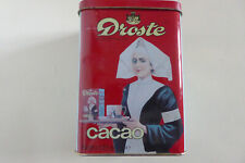 BOITE Métal DROSTE CACAO en poudre 125g HAARLEM HOLLAND Année 80
