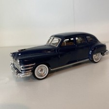 Solido Chrysler Windsor 1948 Bleu 1/43 Métal Voiture Made In France 