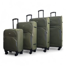 Valise Souple Extensible Verte