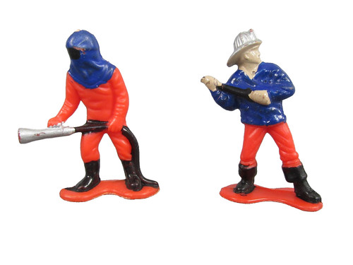 Lot figurines pompier tenue - lot,