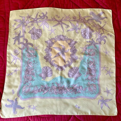 Foulard soie versace - en,