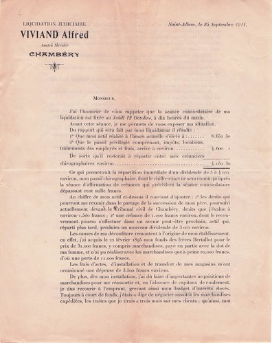Chambery mercier viviand - 73,