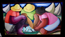 Tableau huile sur toile les