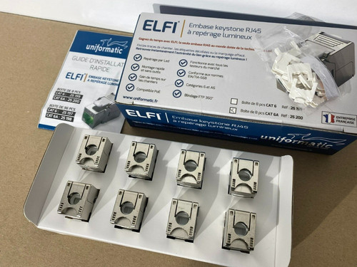 Boite embases rj45 - embases, cat6a