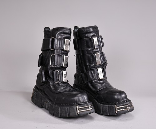 New rock metallic leather - rock,