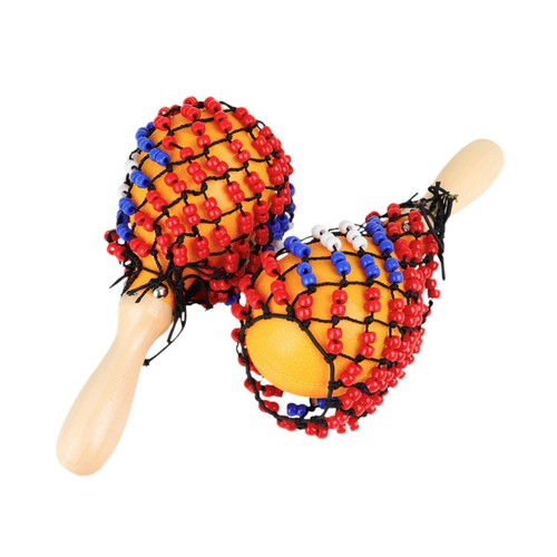 2pcs wooden maracas facile - maracas, à