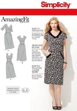 ?✂7617  PATRON SIMPLICITY CREATION AMAZING FIT ROBE ELEGANTE  34 AU 52