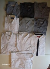 Lot de 10 chemises blanches 