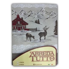 HOUSSE DE SERVIETTE GRAN SCARF Couvre-lit HOUSSE DE CANAPÉ Tyrolienne MONTAGNE R