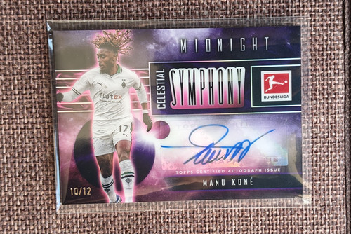 Manu kone autograph 12 - manu, /12