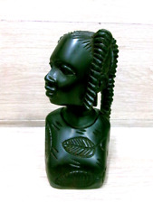 Statuette, petit buste en bois