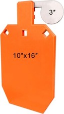 AR500 Steel Hostage Target 10"