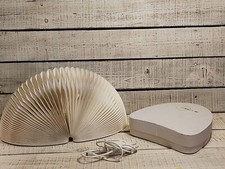 Lampe design Mascagni one accordéon papier blanc