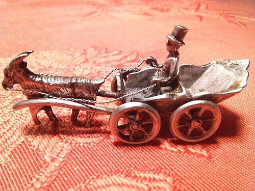 Miniature calêche avec - miniature, la
