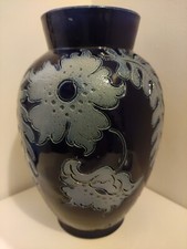 Joli Vase en céramique grès d'Alsace - Signé Betschdorf KRUMEICH REMMY