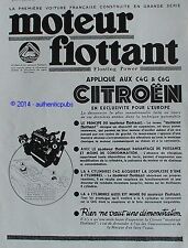 PUBLICITE AUTOMOBILE CITROEN