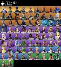 74 skins | OG STW | Galaxy