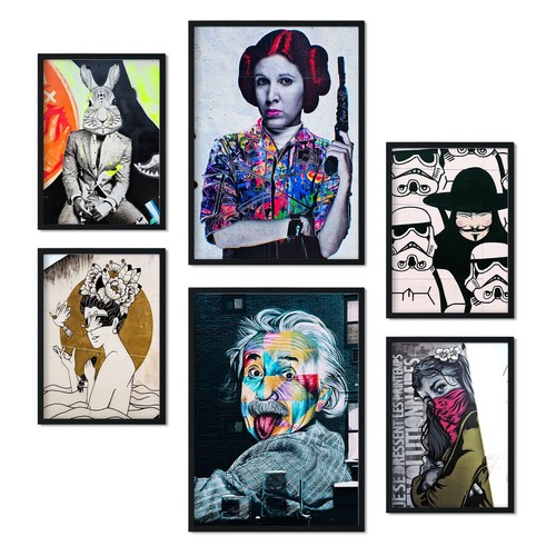 Ensemble affiches art - affiches, de