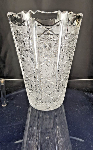 Bohême vase cristal - ,