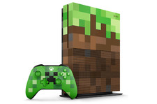 Microsoft Xbox One S 1 To Edition limitée Minecraft + Jeu Minecraft
