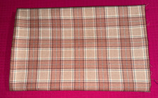 Tissu ancien tartan en laine