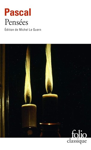 Pensées blaise pascal - pensées,