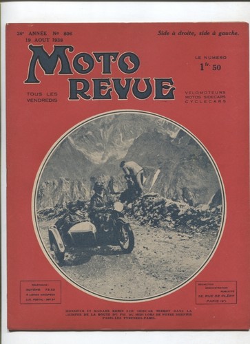 Moto revue 806 - 19,
