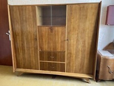 Buffet armoire ancienne avec secrétaire des années 60/70