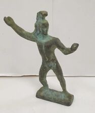 sculpture statuette bronze etrusque guerrier grecque romain antiquité homme