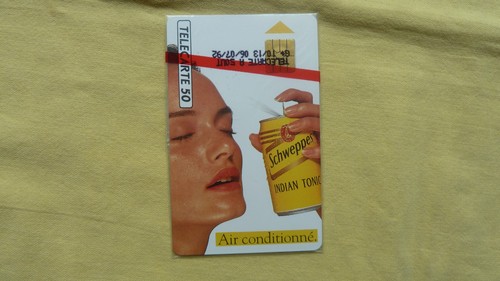 Schweppes télécarte 50 - schweppes,