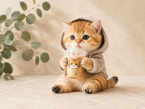 Orange tabby cat - tabby,