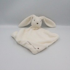 Doudou plat lapin blanc SERGENT MAJOR LOT DE 2 - 16308