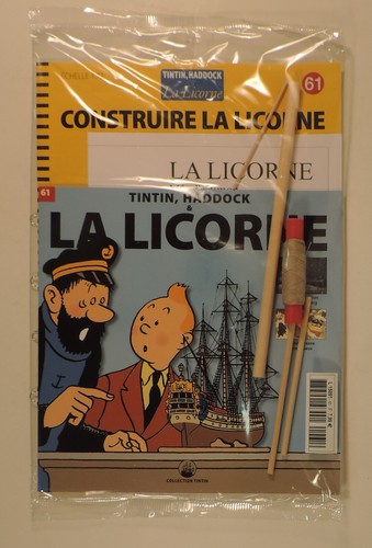 Tintin construire licorne - tintin, la