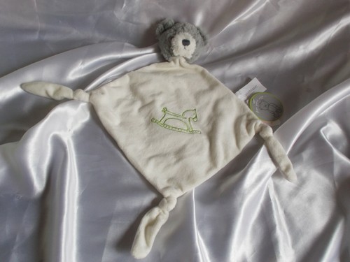 Doudou ours gris blanc - doudou,