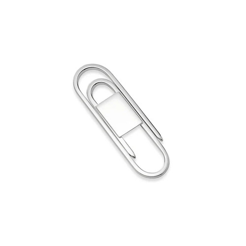 Pince billets or blanc - à,