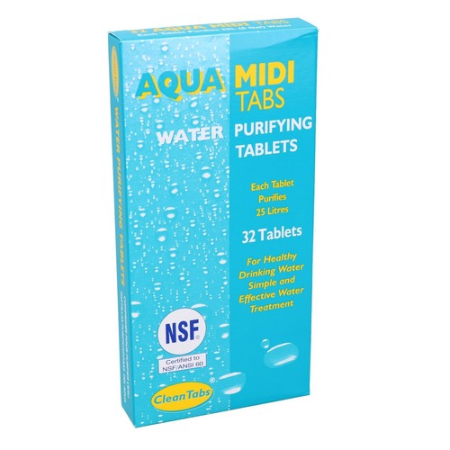Aqua midi tabs comprimés - aqua, 32