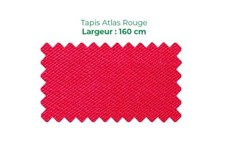 Tapis drap de billard 7Ft 210x160 US Atlas rouge