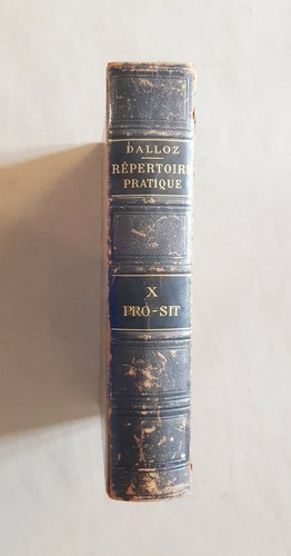 Dalloz répertoire - répertoire, de