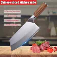 Couteau de Chef 32 cm - Acier Inoxydable Forgé - Couteau de Cuisine et Boucher